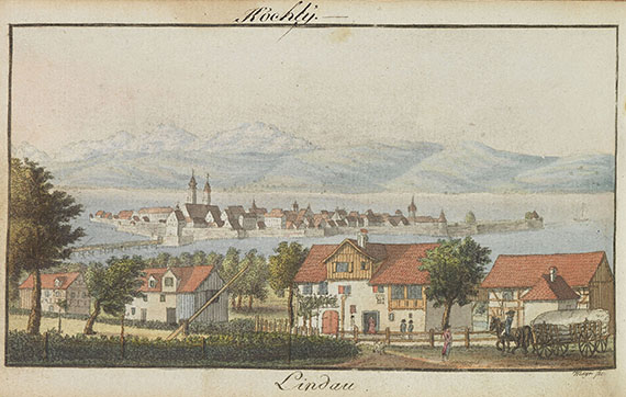  Album amicorum - Schweizer Stammbuch, Denkmal wahrer Freundschaft. 1802-09. - Weitere Abbildung
