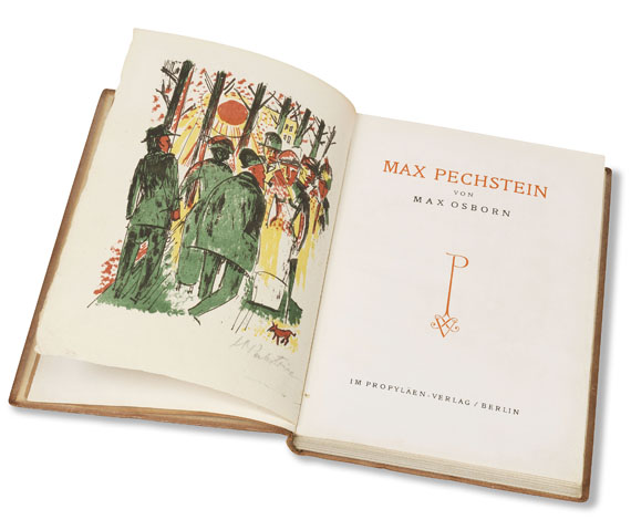 Hermann Max Pechstein - Osborn-Biographie. - Weitere Abbildung