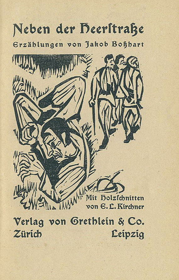 Ernst Ludwig Kirchner - Boßhart: Neben der Heerstraße.