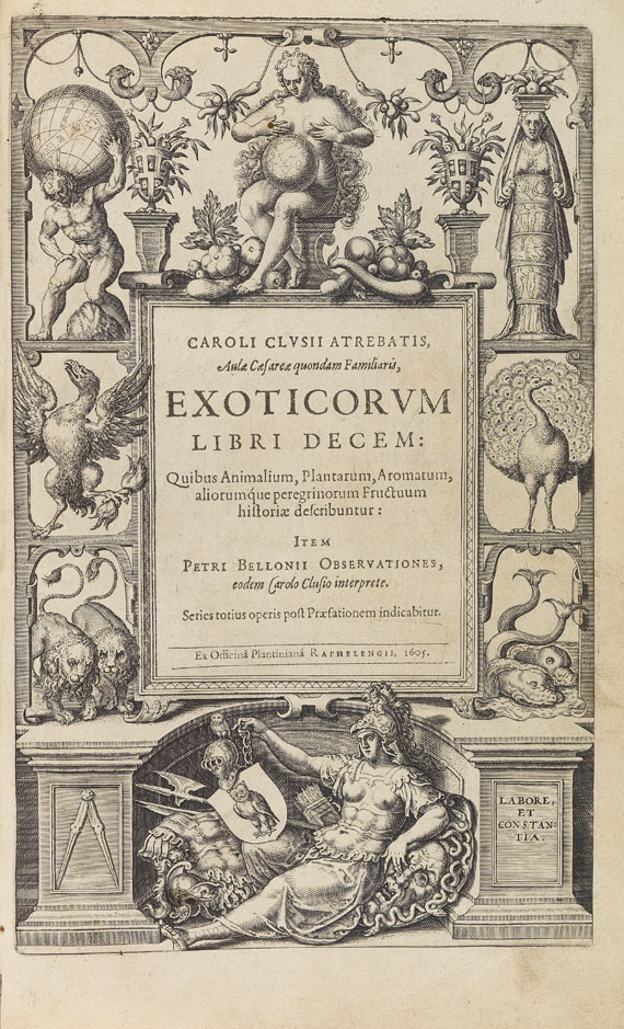 Carolus Clusius - Exoticorum. Libri Decem.
