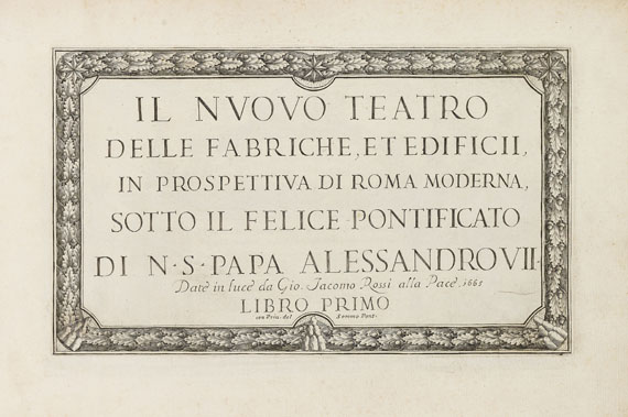 Giovanni Battista Falda - Il nuovo teatro. - Weitere Abbildung
