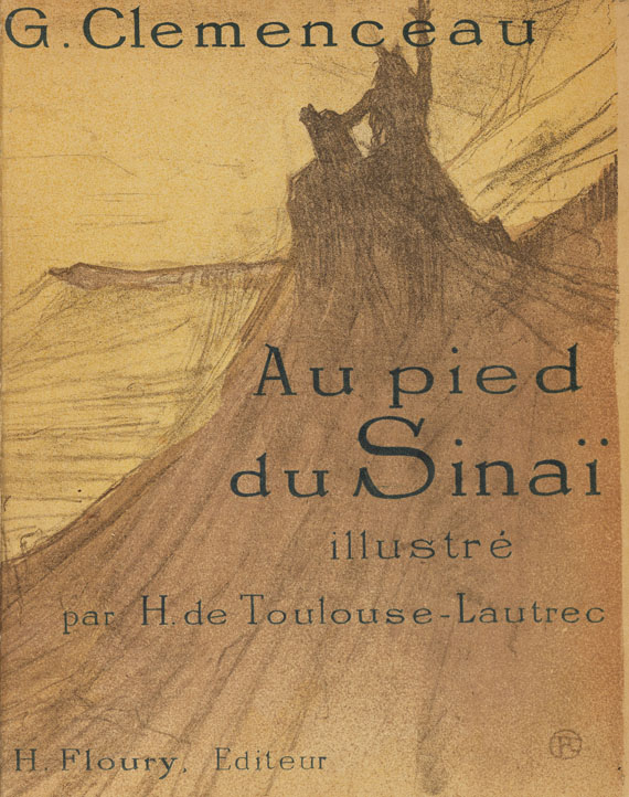 Henri de Toulouse-Lautrec - Clemenceau: Au pied du Sinai.
