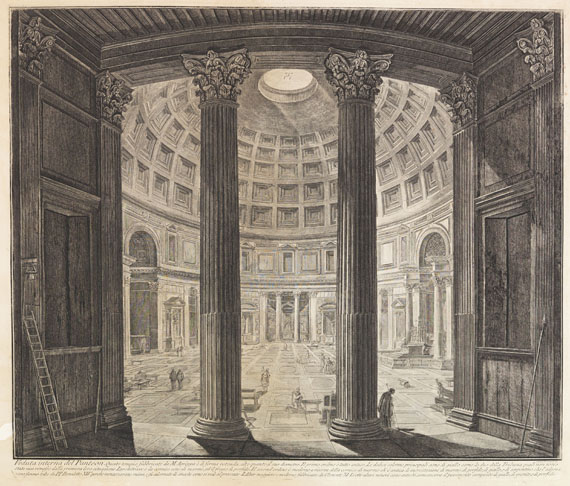 Giovanni Battista Piranesi - Veduta del Tempio di Cibele a Piazza della Bocca della Verità - Weitere Abbildung
