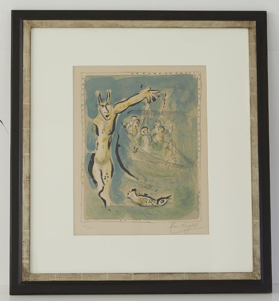 Marc Chagall - Sur la terre des dieux - Rahmenbild