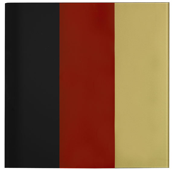 Gerhard Richter - Schwarz-Rot-Gold IV
