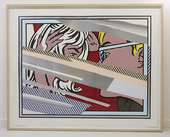 Roy Lichtenstein - Reflections on Conversation - Rahmenbild