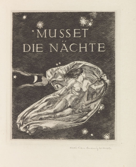 Alfred de Musset - Die Nächte. Illustr. von Christian L. Martin - Weitere Abbildung