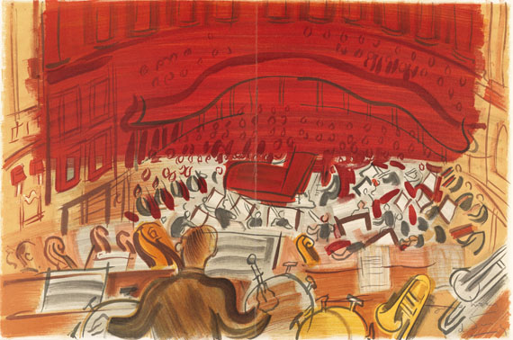Raoul Dufy - Concert des anges - Weitere Abbildung