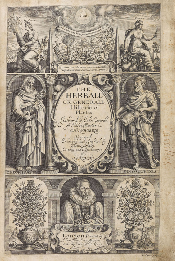 John Gerade - The Herball. 1633
