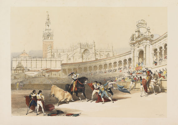 David Roberts - Sketches in Spain. 1837