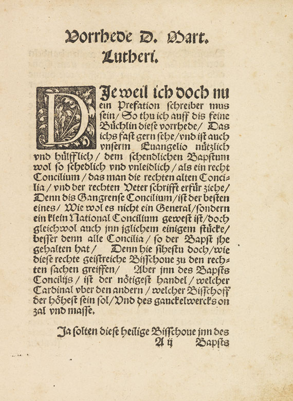 Johannes Kymaeus - Ein Alt Christl. Concilium. 1537.