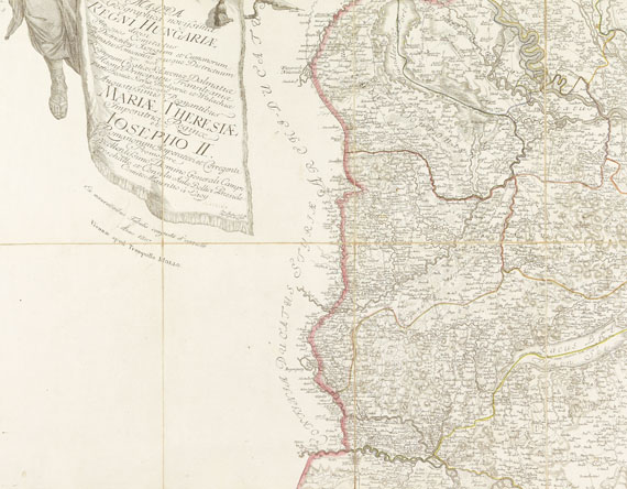  Ungarn - Mappa ... Regni Hungariae (I. Müller / Mollo), Ausg. 1807. Gefaltet in Schuber. - Weitere Abbildung