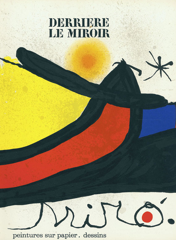 Joan Miró - Derriere le miroir. 9 Hefte