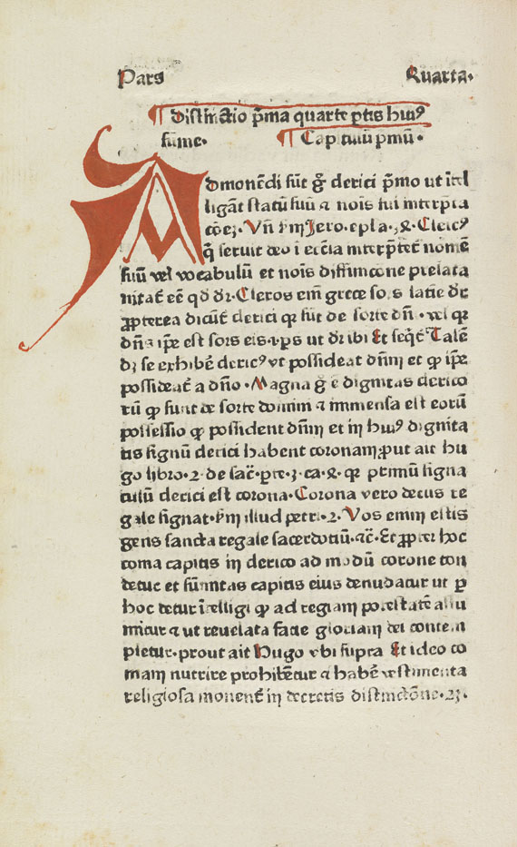  Johannes Gallensis - Summa Collationum. 1470 - Weitere Abbildung