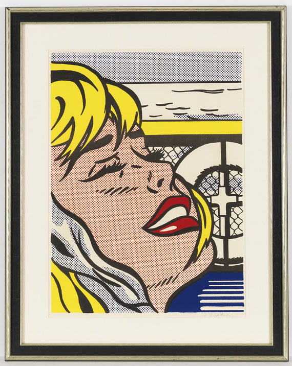 Roy Lichtenstein - Shipboard Girl - Rahmenbild