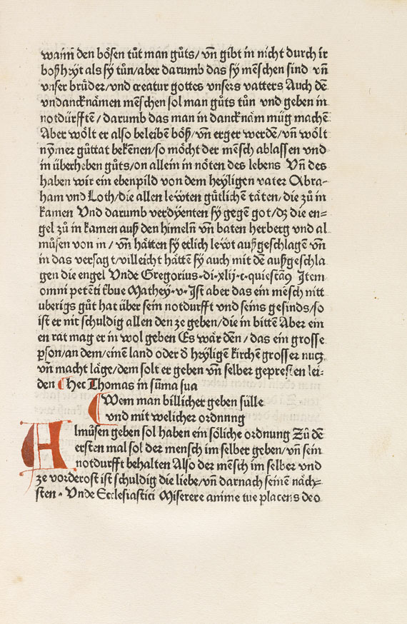 Johannes Friburgensis - Summa Johannis nach Ordnung des Abc. 1472