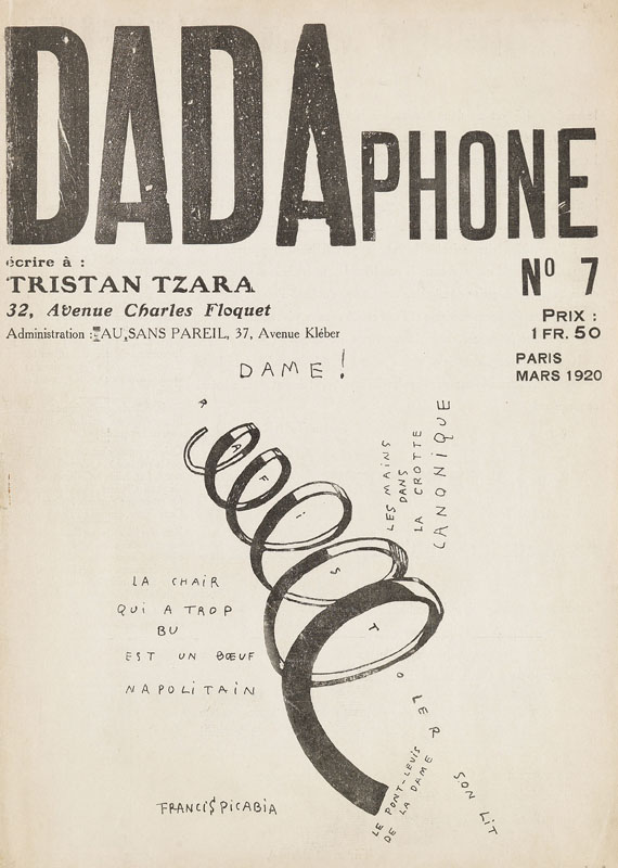 Tristan Tzara - Dadaphone 7