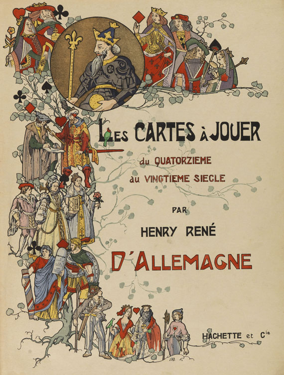 Henry René de Allemagne - Les cartes à jouer. 2 Bde . 1906 - Weitere Abbildung
