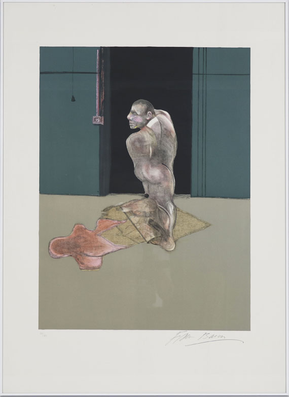 Francis Bacon - Study for a portrait of John Edwards - Rahmenbild