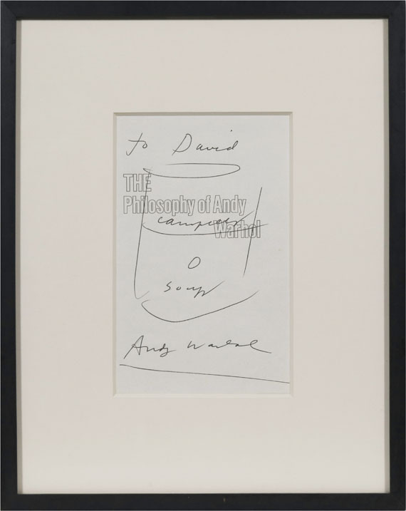 Andy Warhol - The Philosophy of Andy Warhol - Rahmenbild
