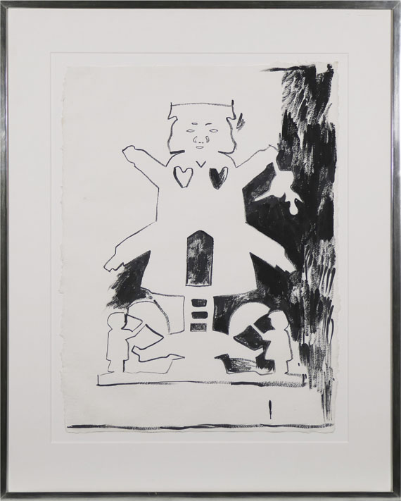 Andy Warhol - Hans Christian Andersen (Decorative image) - Rahmenbild