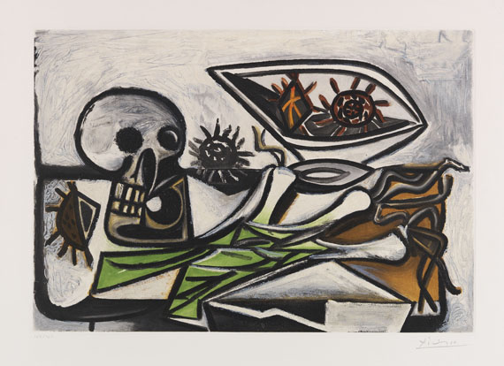 Pablo Picasso - Nature morte au Crane