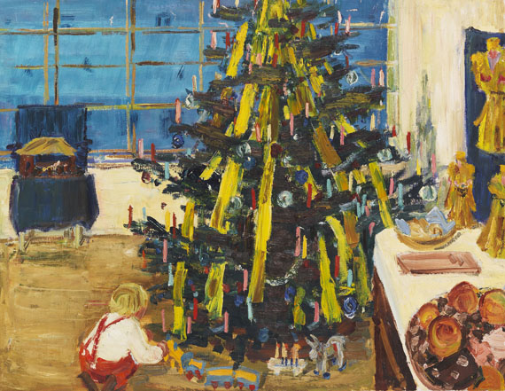 Arnold Balwé - Weihnachten im Atelier
