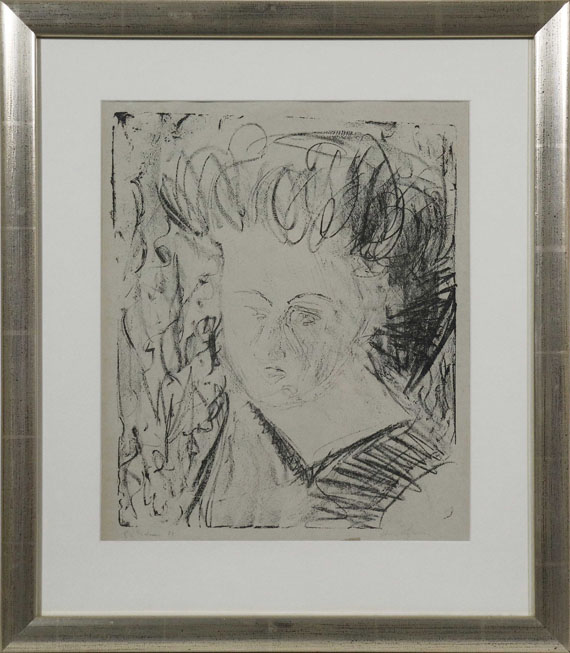 Ernst Ludwig Kirchner - Gerti - Rahmenbild