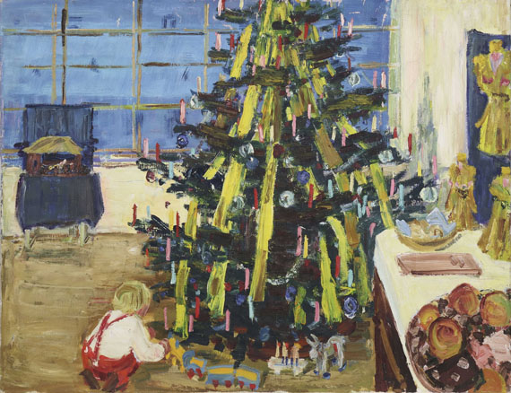 Arnold Balwé - Weihnachten im Atelier - Rahmenbild