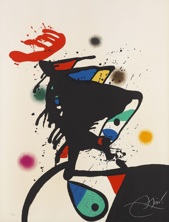 Joan Miró - Le prince au chapeau de fer