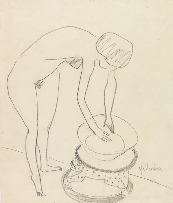 Ernst Ludwig Kirchner - Liegendes Mädchen - Weitere Abbildung