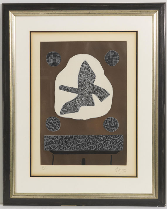 Georges Braque - Oiseau de passage - Rahmenbild
