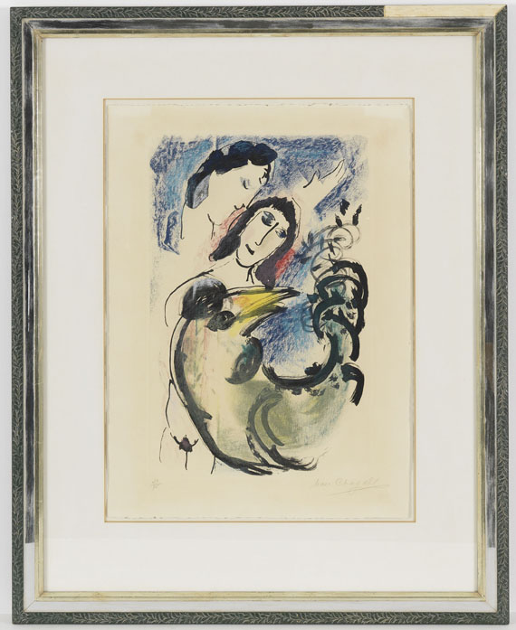 Marc Chagall - Le coq jaune - Rahmenbild