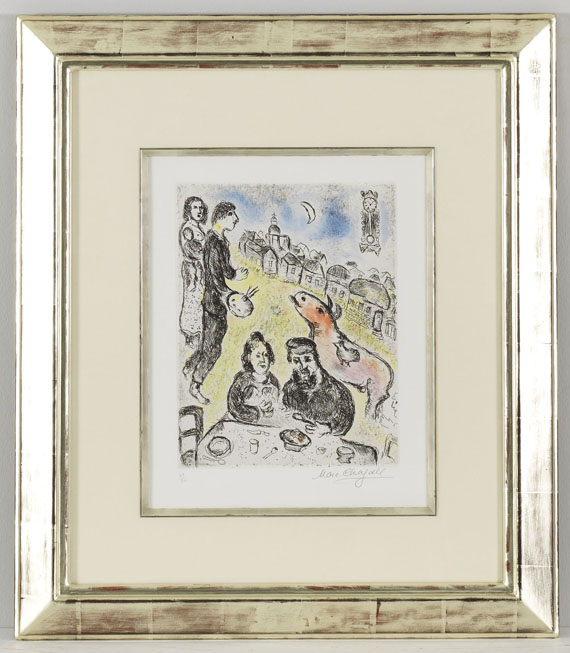 Marc Chagall - Le Repas - Rahmenbild