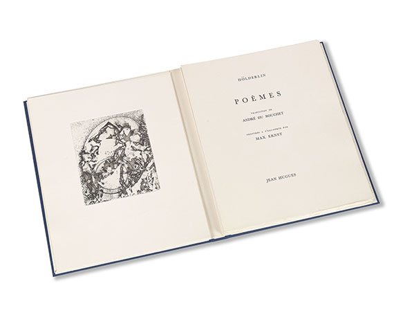 Max Ernst - Friedrich Hölderlin, Poèmes. 1961. - Weitere Abbildung