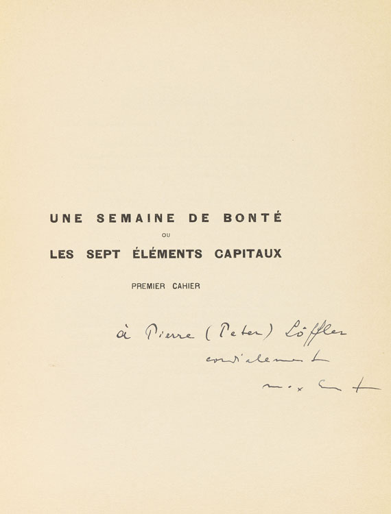 Max Ernst - Une semaine de bonté - Weitere Abbildung
