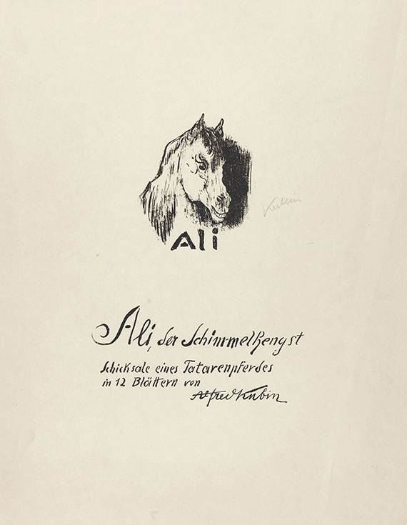 Alfred Kubin - Ali, der Schimmelhengst