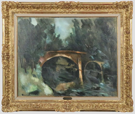 Maurice de Vlaminck - Le Pont de Chatou - Rahmenbild