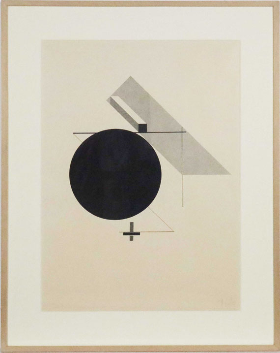 Lissitzky - Proun IV - Blatt  4 der I. Kestnermappe, Proun