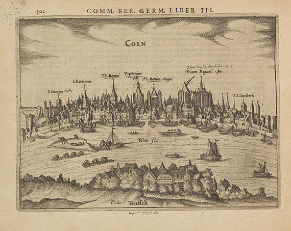 Petrus Bertius - Commentarium Rerum Germanicorum. 1632.