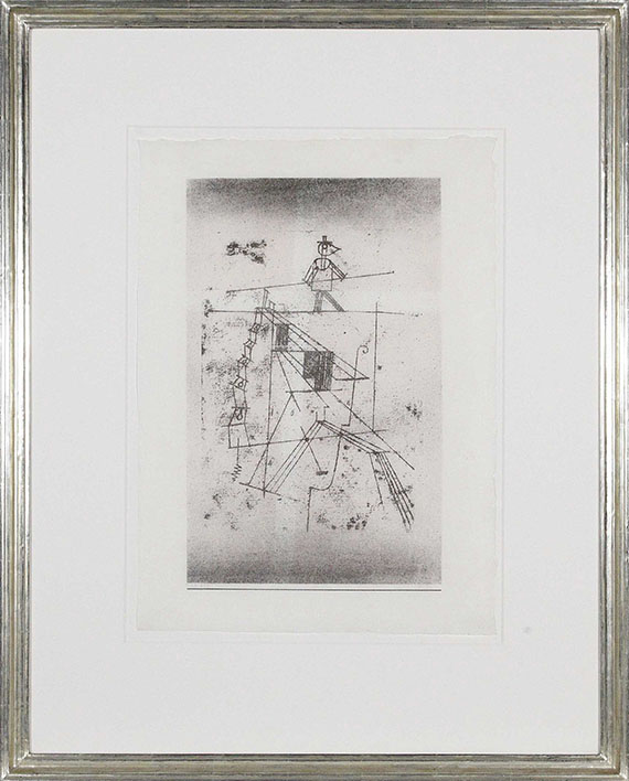 Paul Klee - Seiltänzer - Rahmenbild