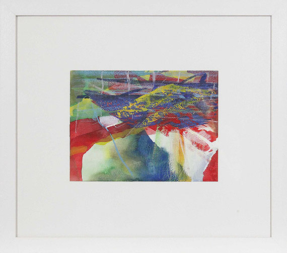 Gerhard Richter - Gebirge - Rahmenbild