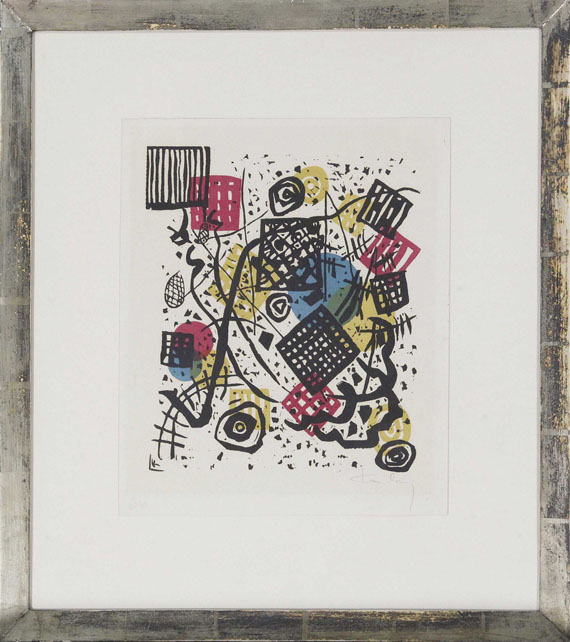 Wassily Kandinsky - Kleine Welten V - Rahmenbild