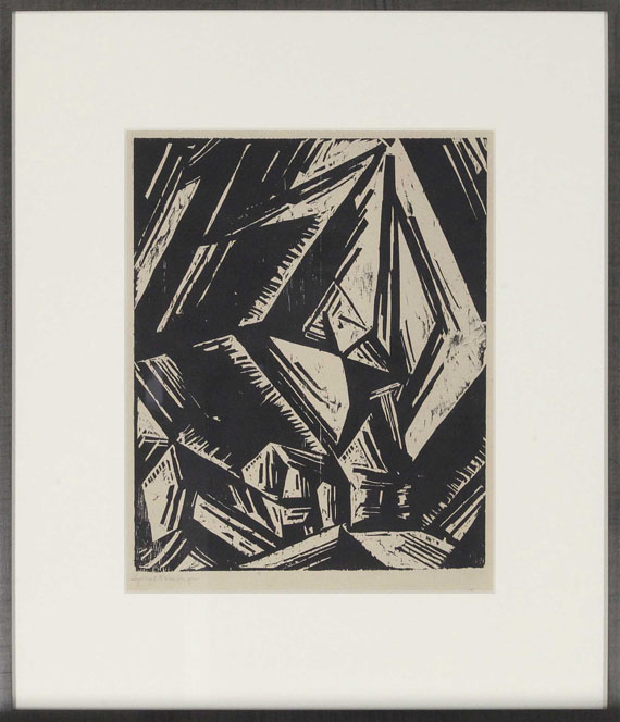Lyonel Feininger - Gelmeroda VII - Rahmenbild