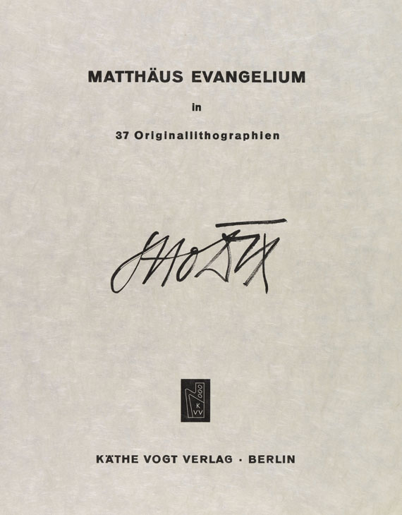 Otto Dix - Matthäus Evangelium - Weitere Abbildung