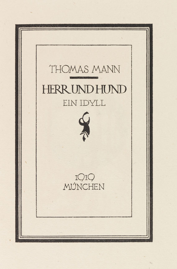 Thomas Mann - Herr und Hund