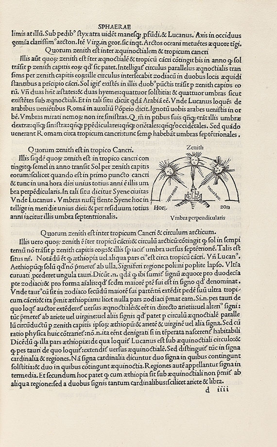  Johannes de Sacrobosco - Sphaera Mundi - Weitere Abbildung