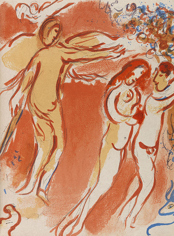 Marc Chagall - Dessins pour la Bible. Verve 37/38