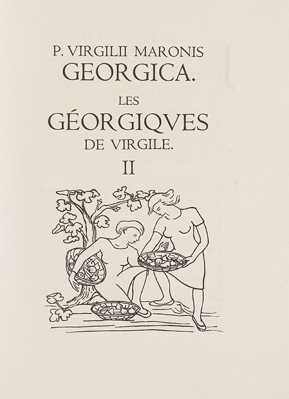 Publius Vergilius Maro - A. Maillol, Les Géorgiques