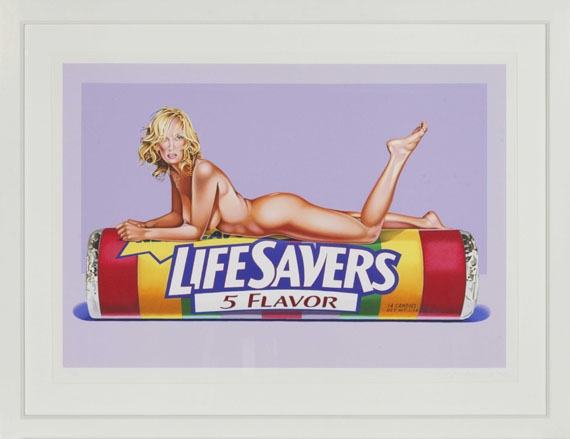 Mel Ramos - Life Saver - Rahmenbild